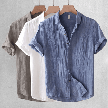Short Sleeve Linen Shirt