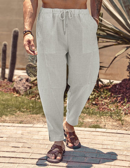 Linen Style Beach Pants