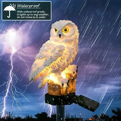 Odeiun™ Solar Powered Owl Garden Light for Outdoor Decoration