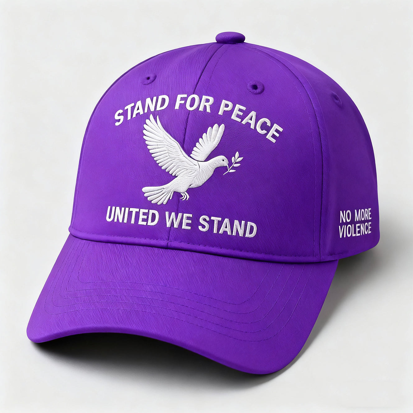 🕊️ Stand for Peace Baseball Cap – United We Stand