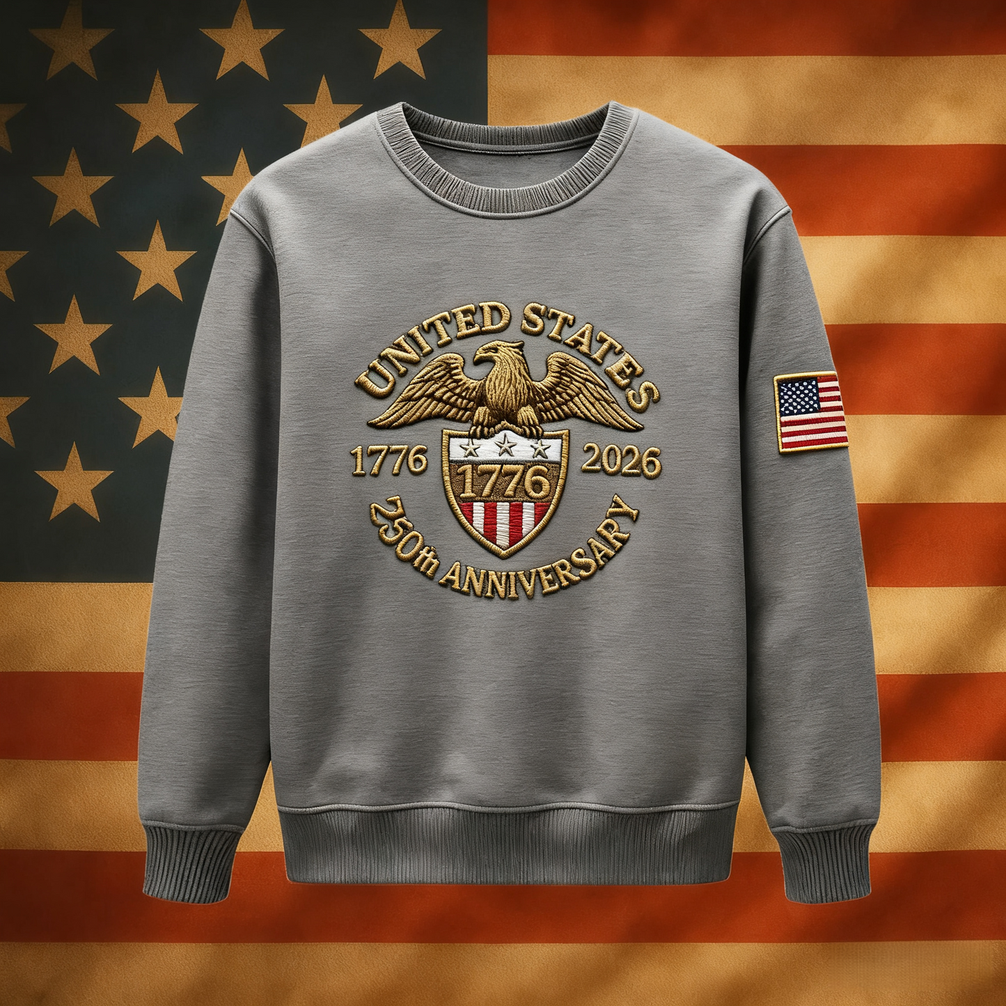 🦅🇺🇸 United States 250th Anniversary Commemorative Sweatshirt