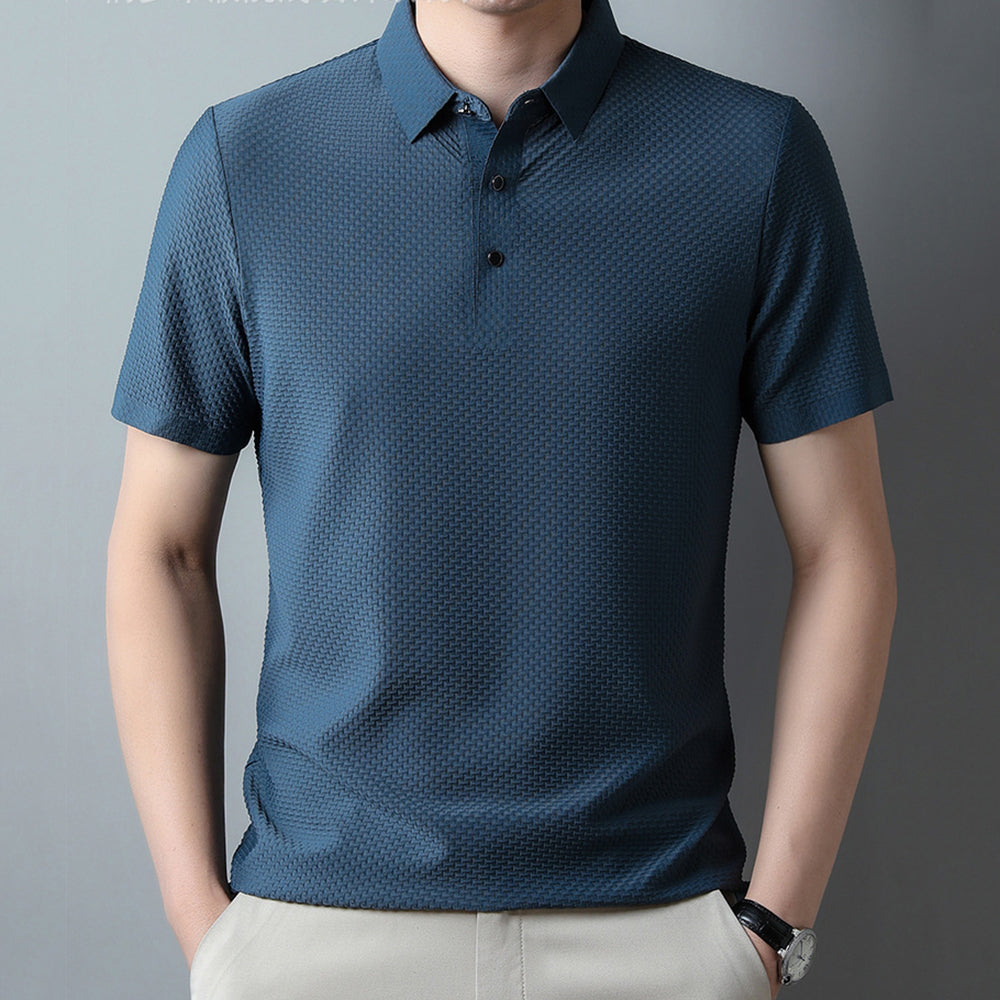 New men's POLO shirt short-sleeved T-shirt