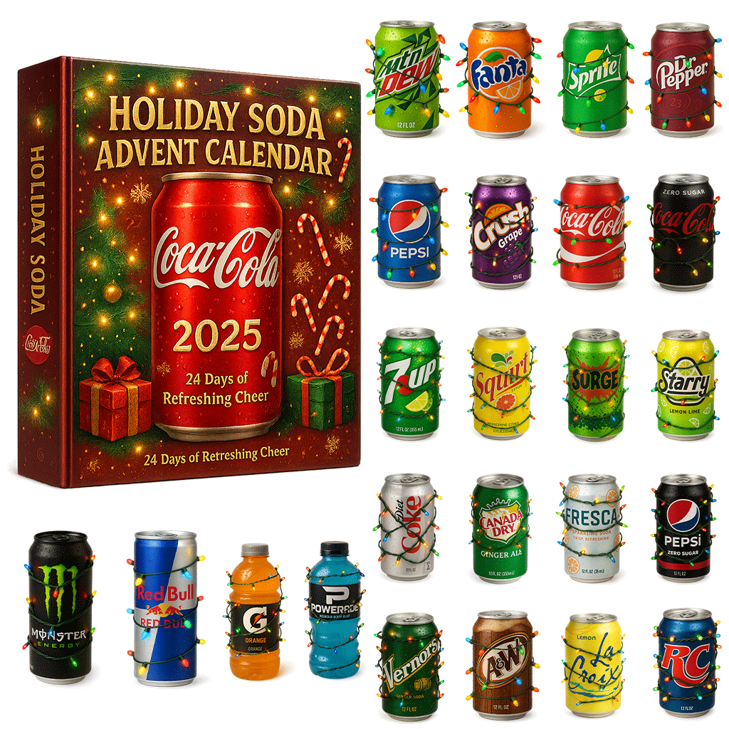 Holiday Soda Advent Calendar 2025