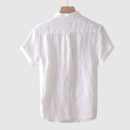 Short Sleeve Linen Shirt