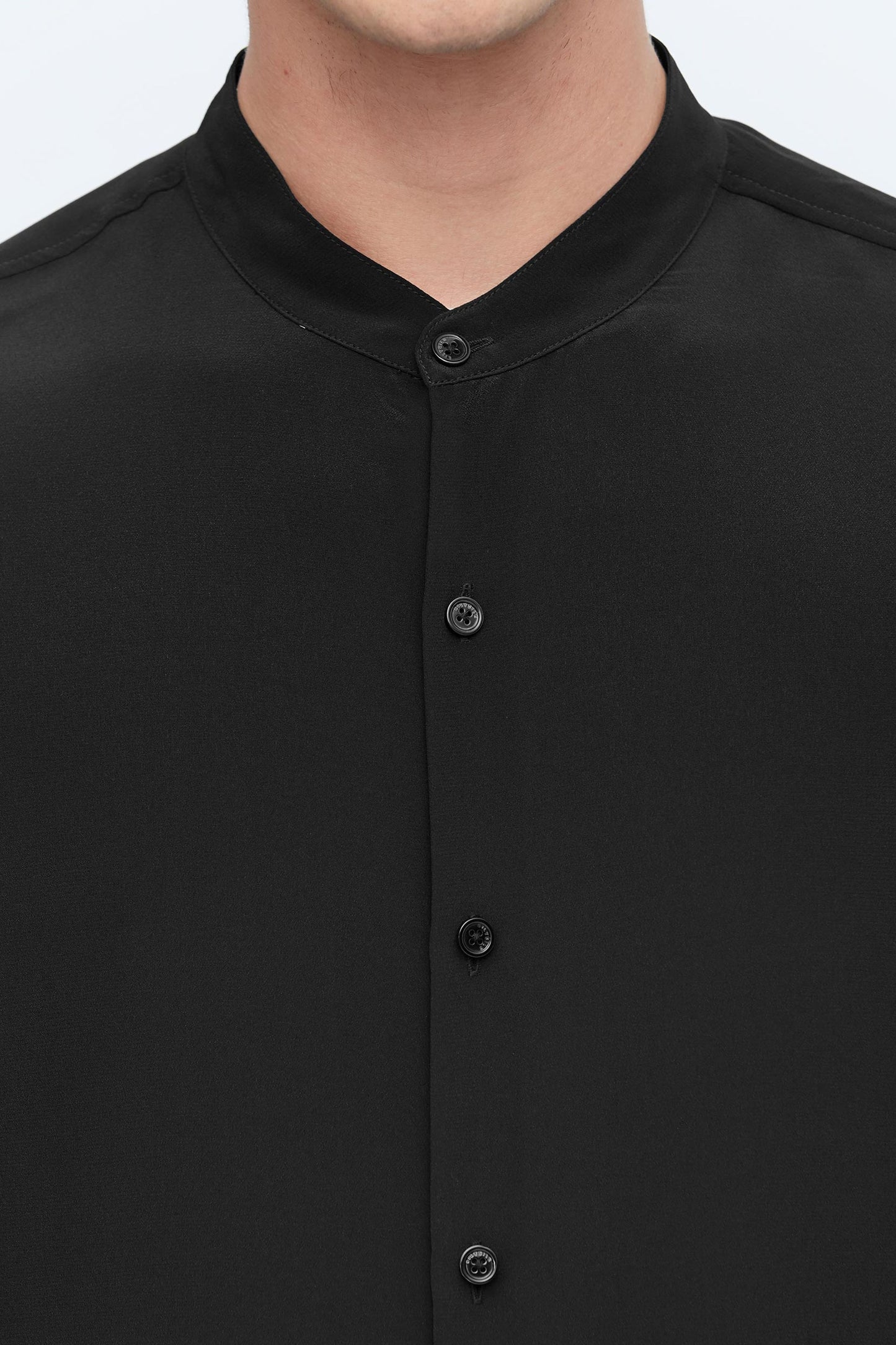 Men's Business Formal Silk Shirt