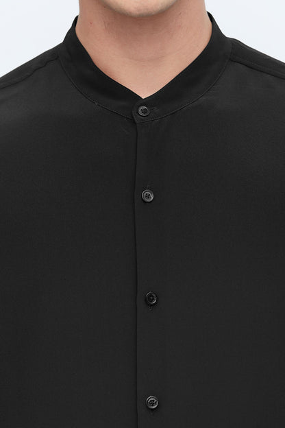 Men's Business Formal Silk Shirt