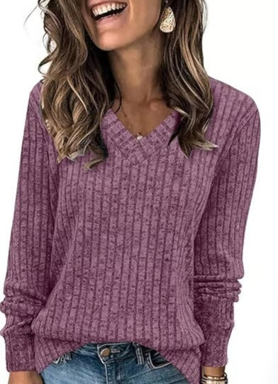 Women Casual Fall Tops Lightweight Tunic Sweaters