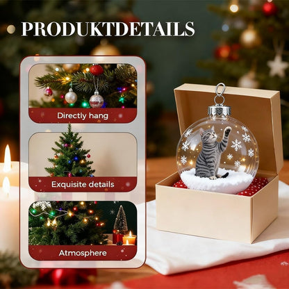 Adorable Cat Christmas Ornament Set – Limited Edition 2025 Holiday Collection for Cat Lovers