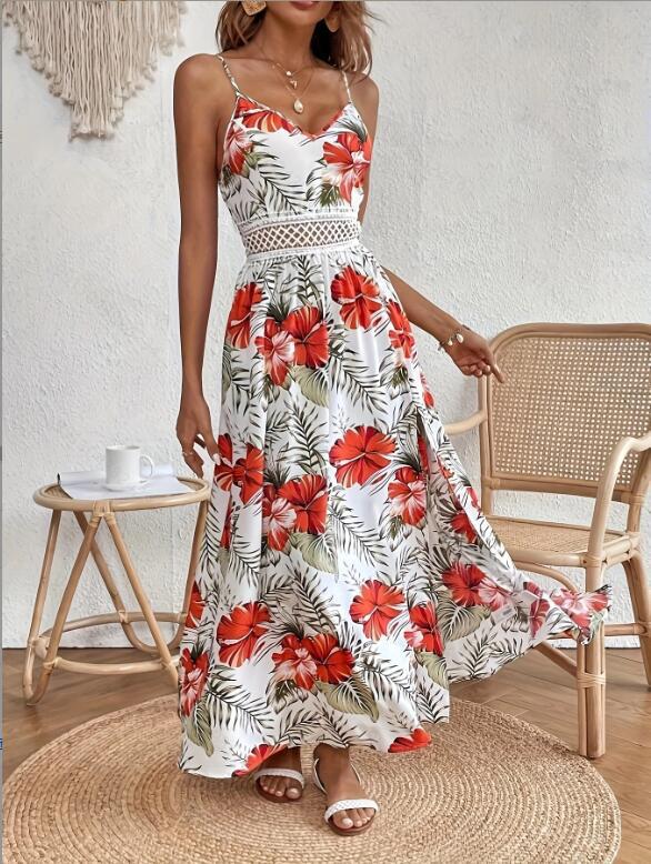 Vestido floral bohemio