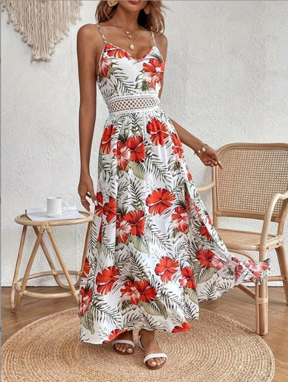 Vestido floral bohemio