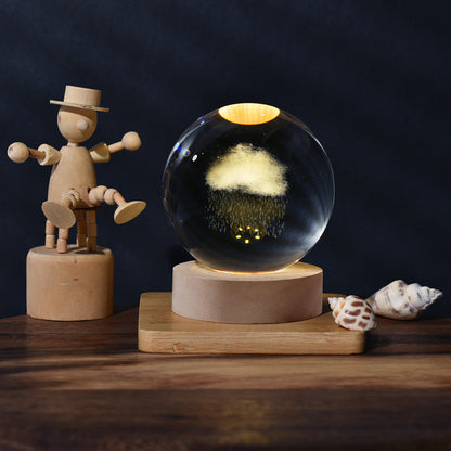 🎅Christmas Special Offers - 🔥Last day of the sale! 3D Planet Crystal Ball🪐