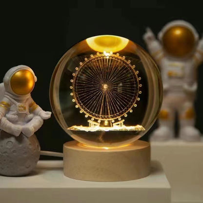 🎅Christmas Special Offers - 🔥Last day of the sale! 3D Planet Crystal Ball🪐