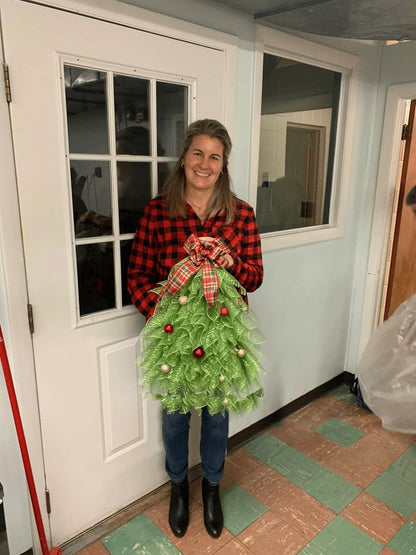 🎄Handmade Christmas Tree Wreath