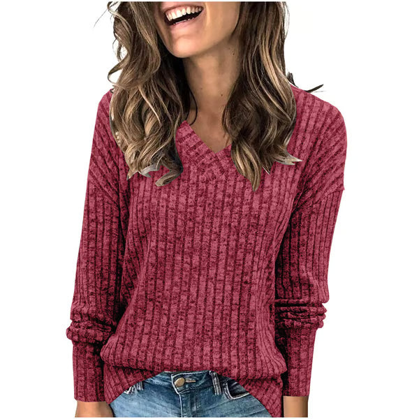 Women Casual Fall Tops Lightweight Tunic Sweaters