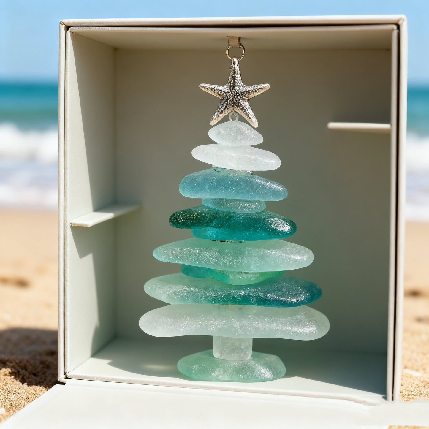 🔥🌊🎄Sea Glass Christmas Tree Advent Calendar🔥