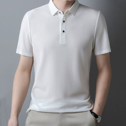 New men's POLO shirt short-sleeved T-shirt