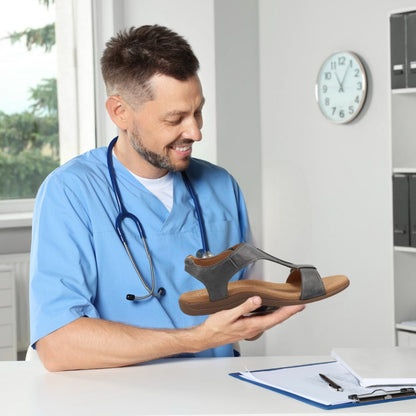 Ergonomic orthopaedic sandals for pain relief