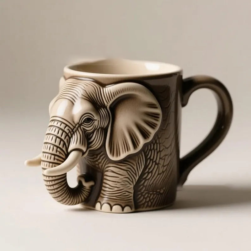 🐮 Highland Cow 3D Mug – Sip with Cuteness & Charm ✨