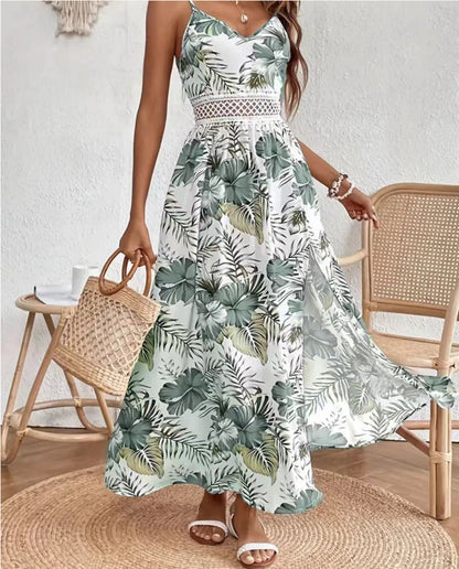 Vestido floral bohemio