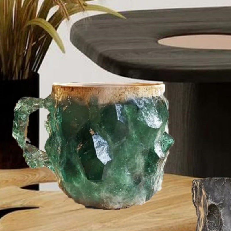 2025 HOT SALE ✨️ New Mineral Crystal Coffee Mugs☕