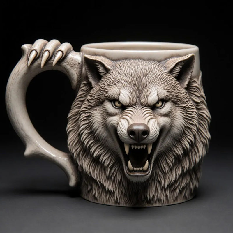 🐮 Highland Cow 3D Mug – Sip with Cuteness & Charm ✨