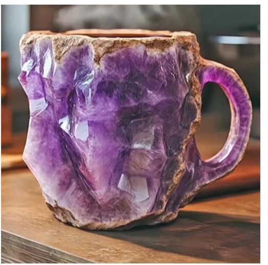 2025 HOT SALE ✨️ New Mineral Crystal Coffee Mugs☕