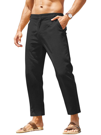 Classic Breathable Linen Pants