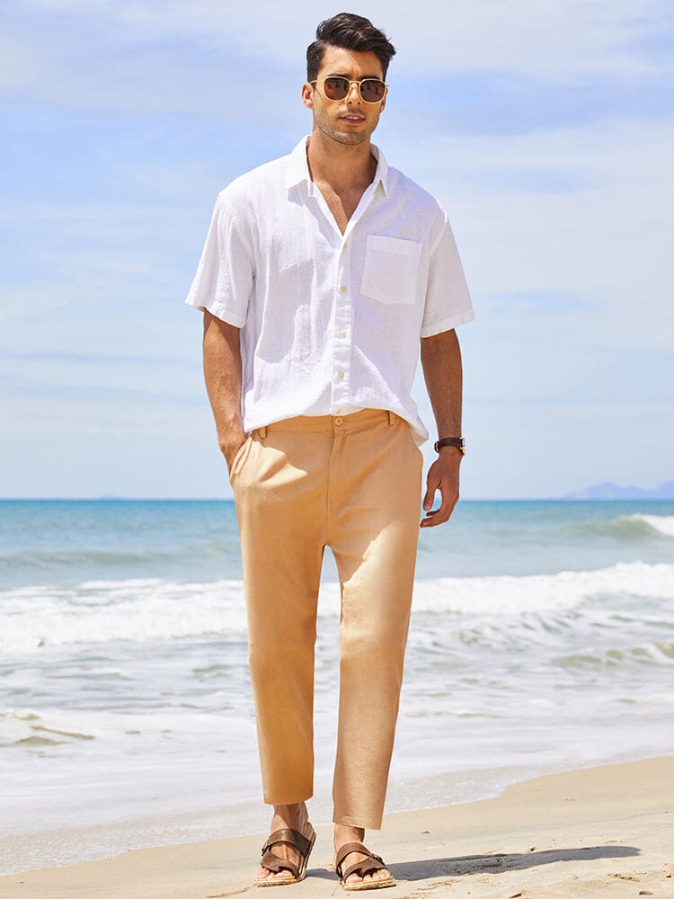 Classic Breathable Linen Pants
