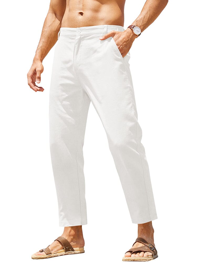 Classic Breathable Linen Pants