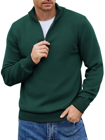 Lightweight Mock Neck Sweaters