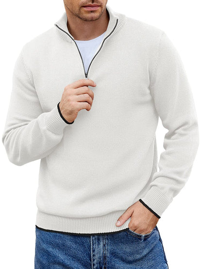 Lightweight Mock Neck Sweaters