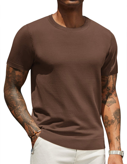 Casual Basic Knit T-Shirt