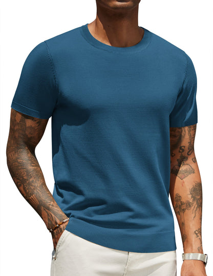 Casual Basic Knit T-Shirt