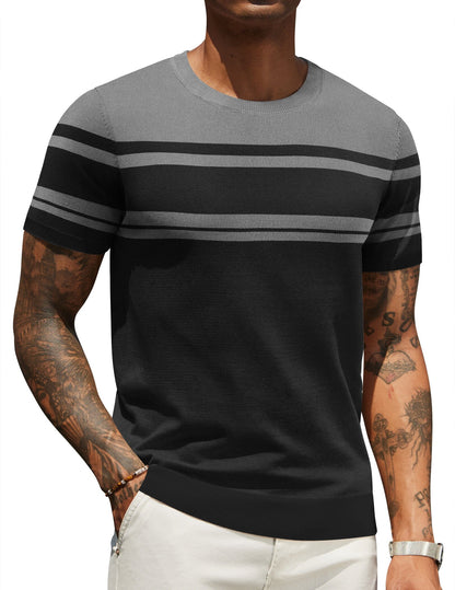 Casual Basic Knit T-Shirt