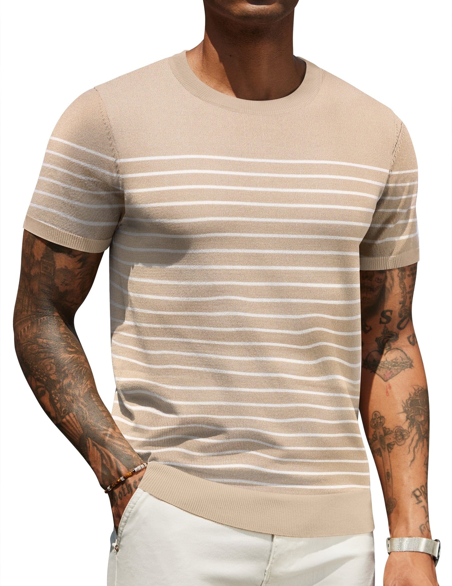 Casual Basic Knit T-Shirt