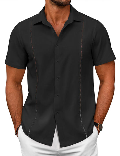Summer Cuban Guayabera Shirt