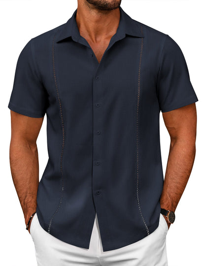 Summer Cuban Guayabera Shirt