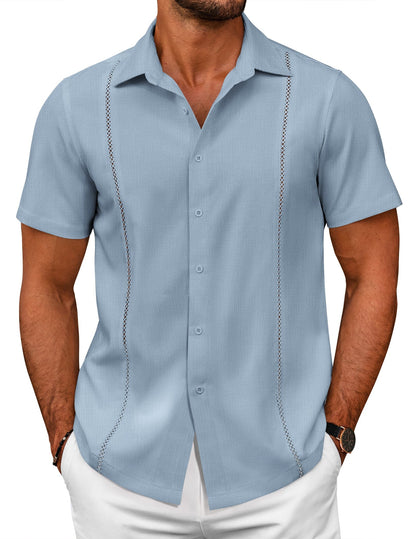 Summer Cuban Guayabera Shirt
