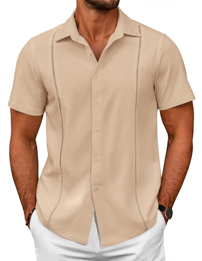 Summer Cuban Guayabera Shirt