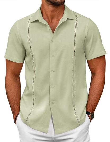 Summer Cuban Guayabera Shirt