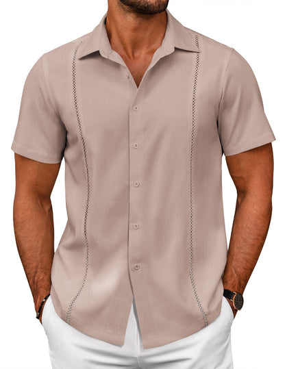 Summer Cuban Guayabera Shirt