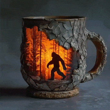 Bigfoot Forest Fire Mug