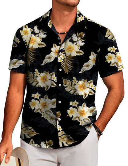 Tropical Floral Beach Shirt