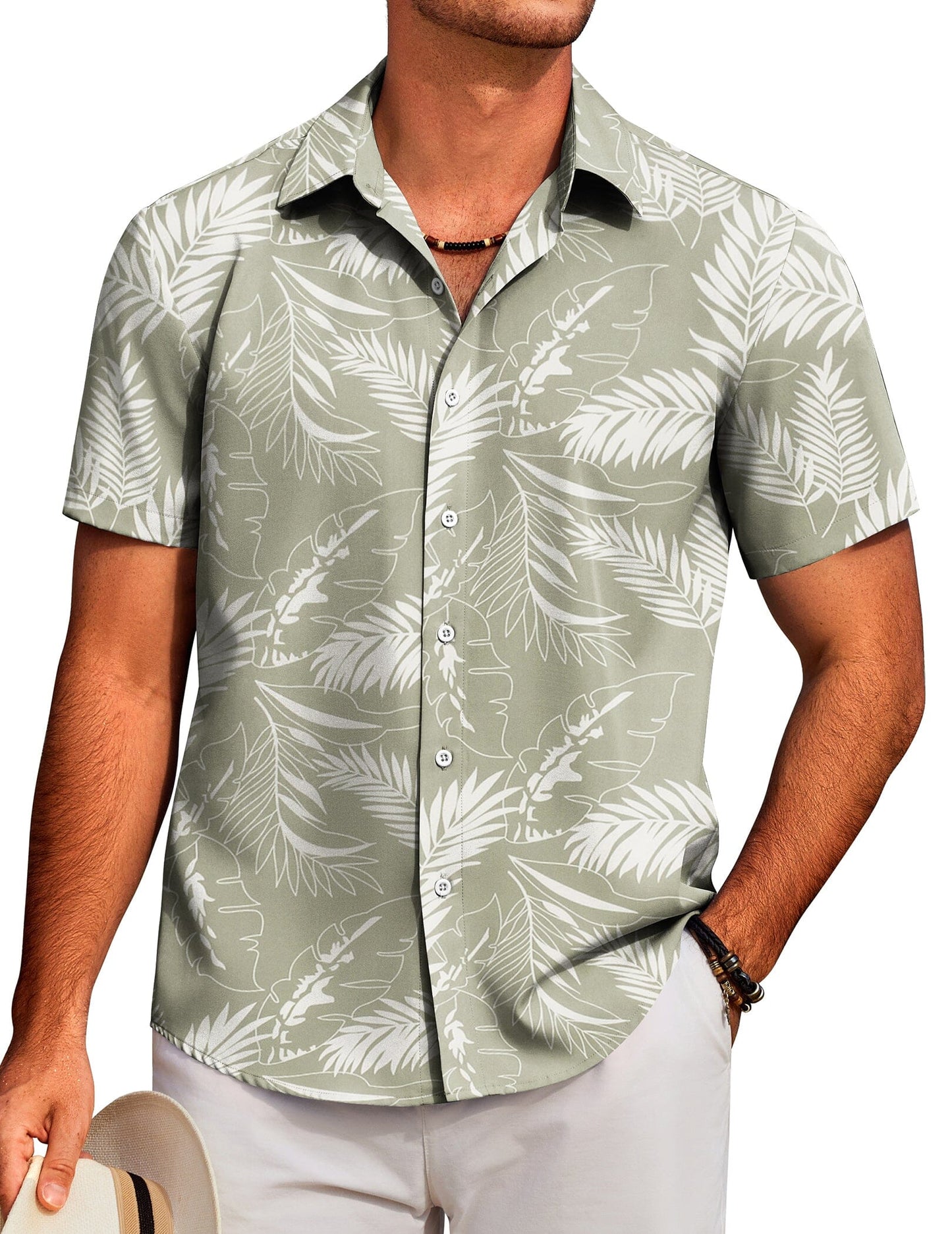 Tropical Floral Beach Shirt