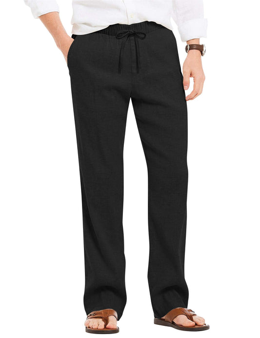 Linen Style Beach Yoga Trousers