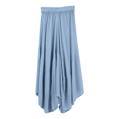 women's casual solid color loose skirt two-piece suit