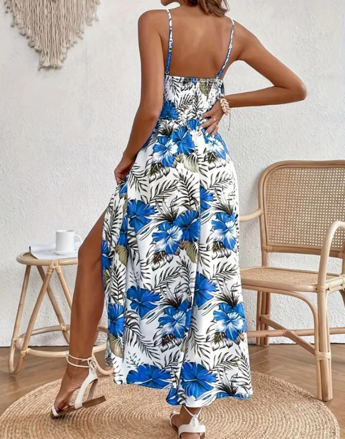 Vestido floral bohemio