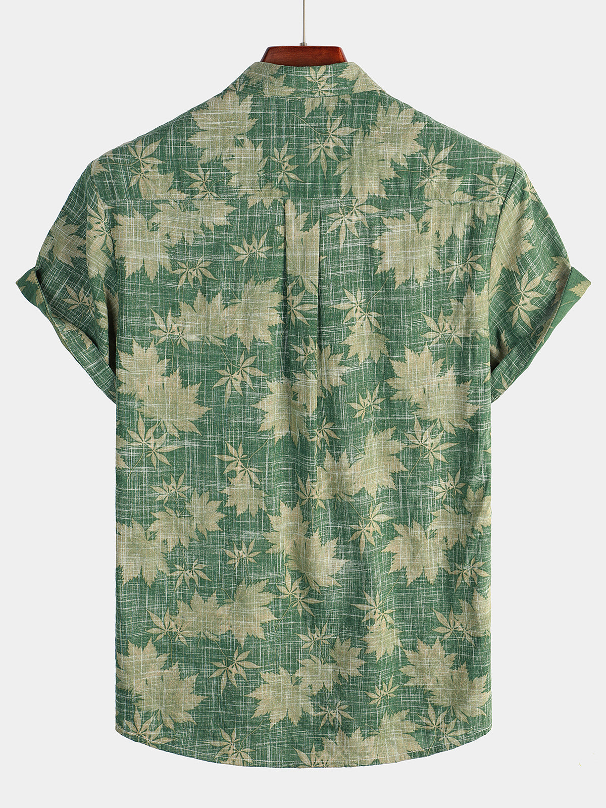 Men's Retro Casual Holiday Pocket Hawaiian Shirt