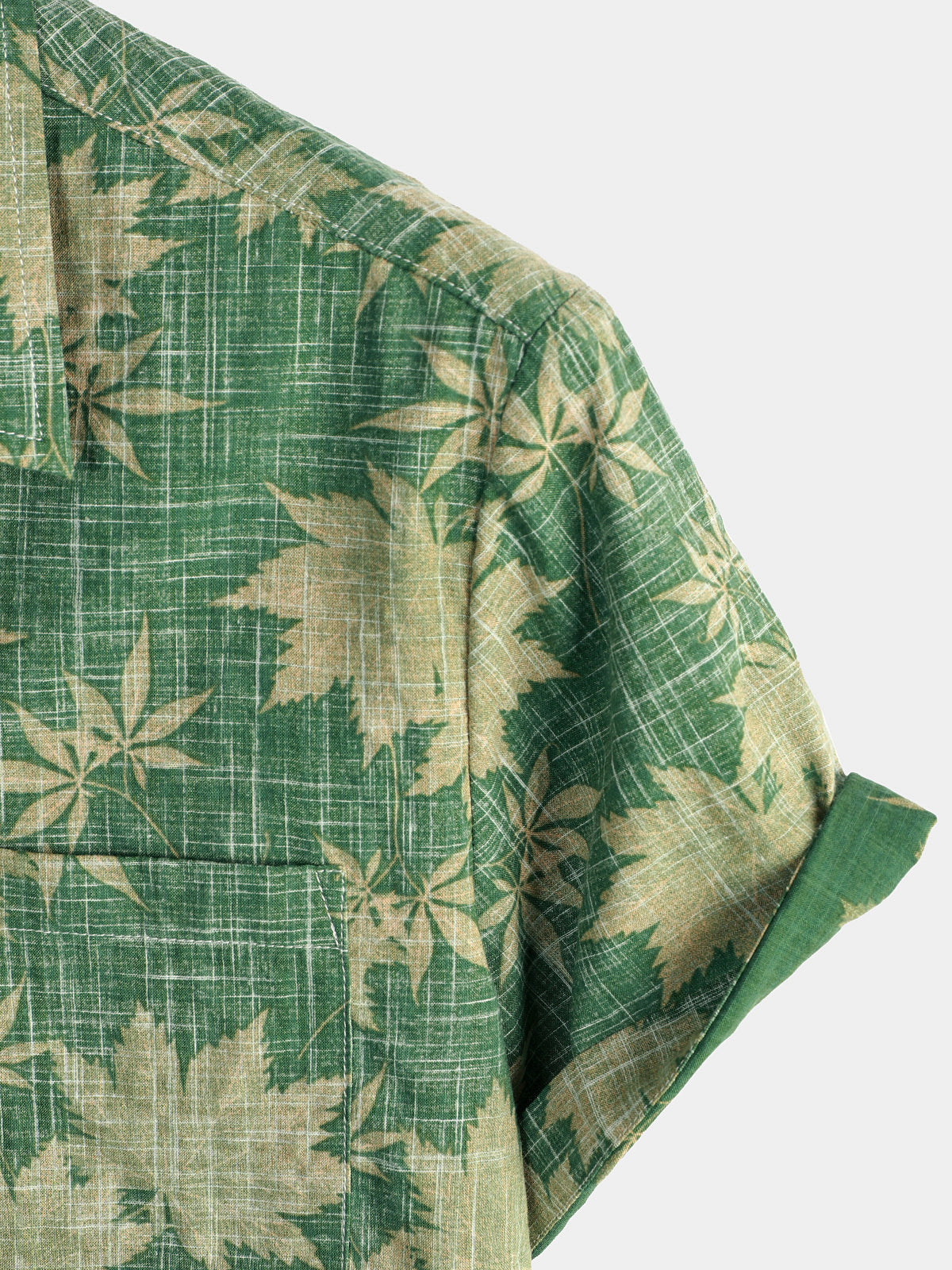 Men's Retro Casual Holiday Pocket Hawaiian Shirt