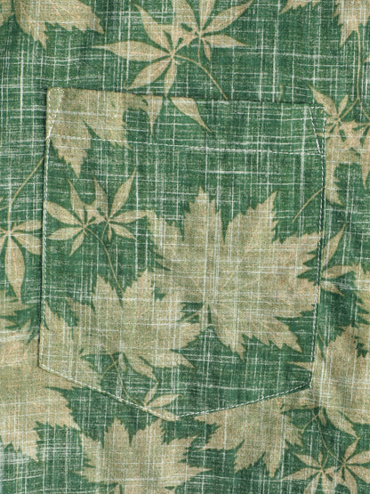 Men's Retro Casual Holiday Pocket Hawaiian Shirt